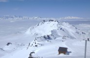 Montagnes enneigées dans le domaine des 3 Vallées