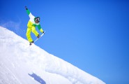 Snowboard au domaine des 3 Vallées